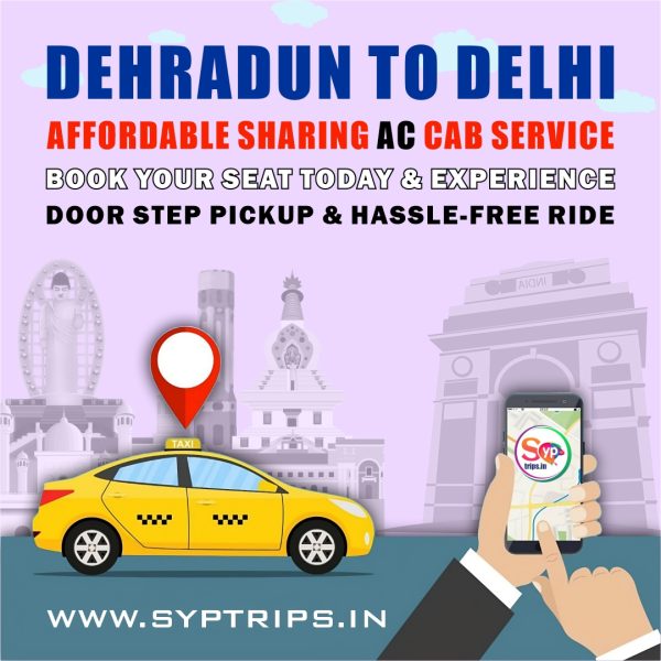 Dehradun to Delhi Sharing AC Cab